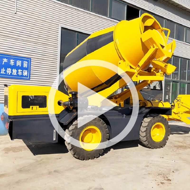 4 cubic meter self loading mixer a